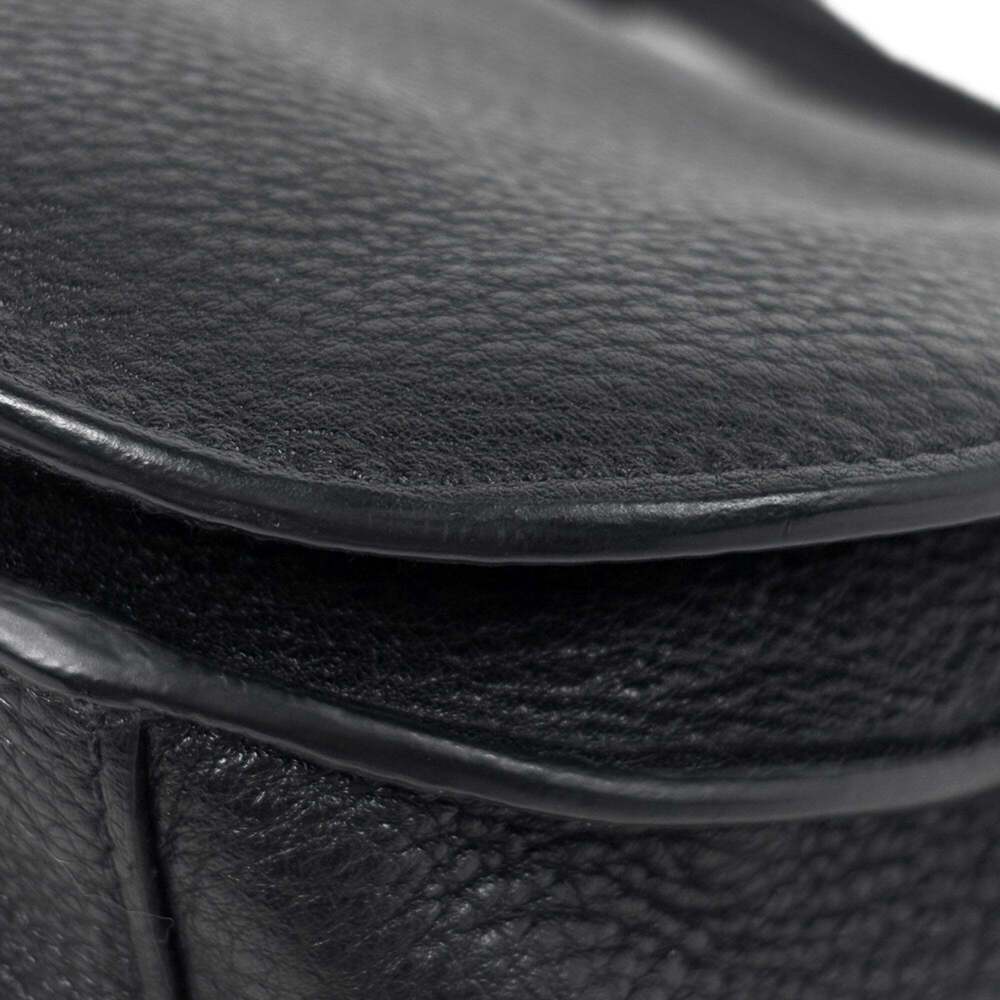 Prada PRADA Logo Shoulder Bag, 2-Way, Crossbody, Leather, Nero (Black), 1BD20... - Picture 3 of 9